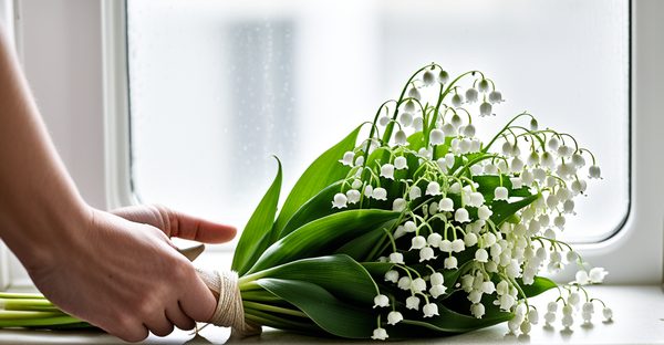 Livraison express de muguet à domicile avec entrefleuristes